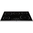  LG STUDIO Studio 30-inch Built-In Electric Cooktop with SmoothTouch™ Controls LSCE305ST IMAGE 2