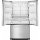  Maytag 36-inch, 20 cu. ft. Counter-Depth French 3-Door Refrigerator with Ice and Water MFC2062FEZ IMAGE 2