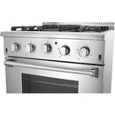  Thor Kitchen 30-inch Freestanding Gas Range with Convection Technology HRG3080U IMAGE 4