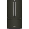  KitchenAid 36-inch, 25 cu.ft. Freestanding French 3-Door Refrigerator with ExtendFresh™ Plus Temperature Management System KRFF305EBS IMAGE 1