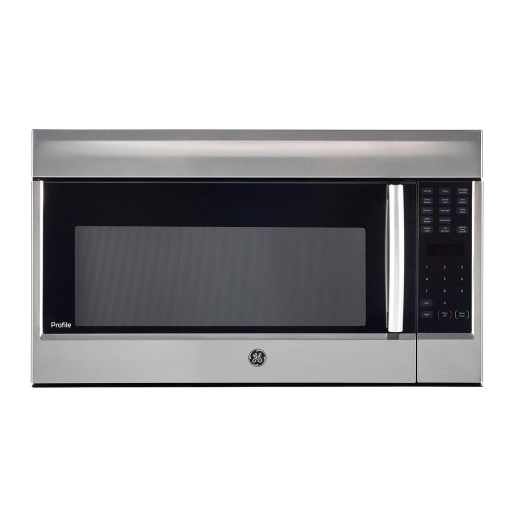 GE Profile 30-inch, 1.8 cu. ft. Over-the-Range Microwave Oven with Convection Technology PVM1899SJC IMAGE 1