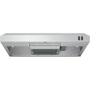  GE 30-Inch Under Cabinet Range Hood with 2 Speeds JVX3300SJSSC IMAGE 1