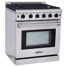  Thor Kitchen 30-inch Freestanding Gas Range with Convection LRG3001U IMAGE 1