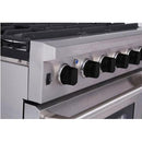  Thor Kitchen 30-inch Freestanding Gas Range with Convection LRG3001U IMAGE 2