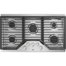  GE 36-inch Built-In Gas Cooktop JGP5036SLSS IMAGE 1