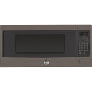 GE Profile 24-inch, 1.1 cu.ft. Countertop Microwave Oven with 10 Power Levels PEM10SLFC IMAGE 1