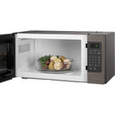  GE Profile 24-inch, 1.1 cu.ft. Countertop Microwave Oven with 10 Power Levels PEM10SLFC IMAGE 2