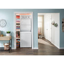 Whirlpool Stacked Washer/Dryer Gas Laundry Center WGT4027HW IMAGE 10