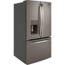  GE 36-inch, 25.6 cu. ft. French 3-Door Refrigerator GFE26JMMES IMAGE 2