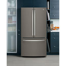  GE 36-inch, 27 cu.ft. Freestanding French 3-Door Refrigerator with Internal Water Dispenser GNE27JMMES IMAGE 14