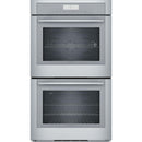  Thermador 30-inch, 9.0 cu.ft. Built-in Double Wall Oven with Home Connect MED302WS IMAGE 1