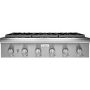  Thermador 36-inch Built-in Gas Rangetop with Patented Pedestal Star® Burners PCG366W IMAGE 1