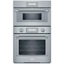  Thermador 30-inch, 6.1 cu.ft. Built-in Combination Wall Oven with Microwave Oven POM301W IMAGE 1