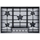  Thermador 30-inch Built-in Gas Cooktop with Patented Star® Burners SGSP305TS IMAGE 1