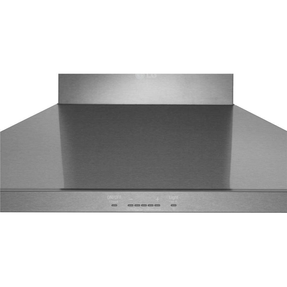 LG STUDIO Studio 36-inch Wall Mount Range Hood with Wi-Fi LSHD3680ST IMAGE 4