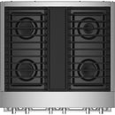  JennAir Noir 30-inch Professional-Style Dual-Fuel Range JDRP430HM IMAGE 3