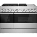  JennAir Noir 48-inch Professional-Style Dual-Fuel Range with Chrome-Infused Griddle JDRP548HM IMAGE 1