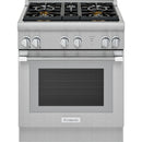  Thermador 30-inch Freestanding Gas Range with 4 burners PRG304WH IMAGE 1
