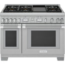  Thermador 48-inch Freestanding Gas Range with ExtraLow® Burners PRG486WDG IMAGE 1