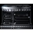  JennAir Noir 48-inch Professional-Style Dual-Fuel Range with Gas Grill JDRP648HM IMAGE 2