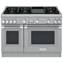  Thermador 48-inch Freestanding Gas  Range with Star® Burner PRG486WDH IMAGE 1
