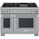  Thermador 48-inch Freestanding Dual-Fuel Range with ExtraLow® Burners PRD486WDGC IMAGE 1