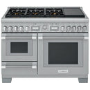  Thermador 48-inch Freestanding Dual-Fuel Range with ExtraLow® Burners PRD48WISGC IMAGE 1