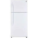  GE 30-inch 18 cu. ft. Top Freezer Refrigerator GTE18FTLKWW IMAGE 1