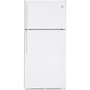  GE 30-inch 18 cu. ft. Top Freezer Refrigerator GTS18FTLKWW IMAGE 1