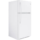  GE 30-inch 18 cu. ft. Top Freezer Refrigerator GTS18FTLKWW IMAGE 2