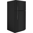  GE 30-inch 18 cu. ft. Top Freezer Refrigerator GTS18FTLKBB IMAGE 2