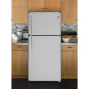  GE 30-inch 18 cu. ft. Top Freezer Refrigerator GTS18FSLKSS IMAGE 4