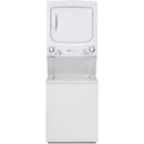  GE Stacked Washer/Dryer Electric Laundry Center GUD27EEMNWW IMAGE 1