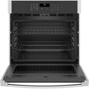  GE 30-inch, 5 cu. ft. Built-in Single Wall Oven JTS3000SNSS IMAGE 2