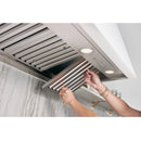  GE 36-inch Built-in Hood Insert UVC9360SLSS IMAGE 7