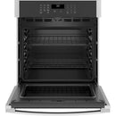  GE 27-inch, 4.3 cu. ft. Built-in Single Wall Oven JKS3000SNSS IMAGE 3