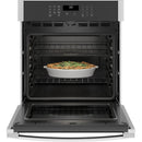  GE 27-inch, 4.3 cu. ft. Built-in Single Wall Oven JKS3000SNSS IMAGE 6
