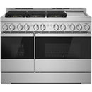  JennAir Noir 48-inch Professional-Style Gas Range with Chrome-Infused Griddle JGRP548HM IMAGE 1