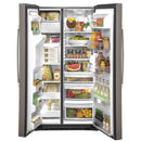  GE 36-inch, 21.8 cu.ft. Counter-Depth Side-by-Side Refrigerator with Water and Ice Dispensing System GZS22IMNES IMAGE 3