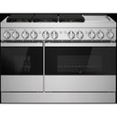  JennAir Noir 48-inch Professional-Style Dual-Fuel Range with Chrome-Infused Griddle and Steam Assist JDSP548HM IMAGE 1