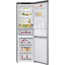  LG 24-inch, 12 cu.ft. Counter-Depth Bottom-Freezer Refrigerator with Multi-Air Flow System LBNC12231V IMAGE 2