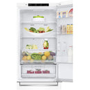  LG 24-inch, 12 cu.ft. Counter-Depth Bottom-Freezer Refrigerator with Multi-Air Flow System LBNC12231W IMAGE 5