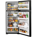  GE 16.6 cu. ft. Top Freezer Refrigerator GTE17GTNRBB IMAGE 3