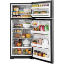  GE 16.6 cu. ft. Top Freezer Refrigerator GTE17GSNRSS IMAGE 3