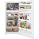  GE 16.6 cu. ft. Top-Freezer Refrigerator GTE17DTNRWW IMAGE 3