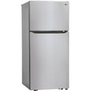  LG 30-inch, 20.2 cu.ft. Freestanding Top Freezer Refrigerator with Smart Diagnosis™ LTCS20020S IMAGE 2