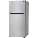  LG 30-inch, 20.2 cu.ft. Freestanding Top Freezer Refrigerator with Smart Diagnosis™ LTCS20020S IMAGE 3