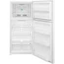  Frigidaire 30-inch, 20 cu.ft. Freestanding Top Freezer Refrigerator FFTR2045VW IMAGE 9