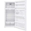  GE 28-inch, 17.5 cu. ft. Top-Freezer Refrigerator GTE18DTNRWW IMAGE 2