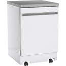  GE 24-inch Portable Dishwasher with Sanitize Option GPT225SGLWW IMAGE 4